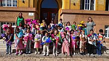 Diese Jungen und Mädchen wurden in die Klasse 1a der Murgtalschule in Murg eingeschult. Klassenlehrerinnen sind Elena Gavryliuk und Anja ...