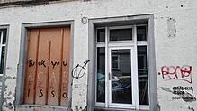 So sieht die Markgrafenstraße 10 derzeit aus. Das Objekt konnte vom Gutachter nur von außen besichtigt werden, die Ermittlung des ...