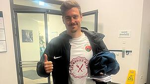Der verlängerte Arm von Trainer Christian Mendes auf dem Spielfeld: Daniel Niedermann, Innenverteidiger und in Zukunft spielender ...