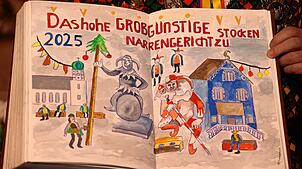 Das Narrengericht in Stockach hatte Dreikönigssitzung. Auf der Veranstaltung wurde einiges verkündet: die Beklagte, der Fernsehtermin ...