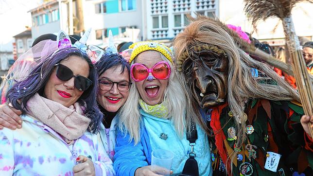 Ein Höhepunkt der diesjährigen Fasnacht: Der Narrenumzug der Narrentage in Gottmadingen am letzten Januarwochenende.