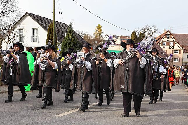 Bild 3: Narrenumzug in Rickenbach: Fasnacht in Bildern – die besten Eindrücke