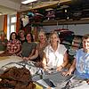 Das Team der Nähstube (von links) :Heidi Volk, Siglinde Jäger-Haselmeier, Heike Potthoff-Scherer, Elke Weber, Beatrix Mattes, Hannelore ...