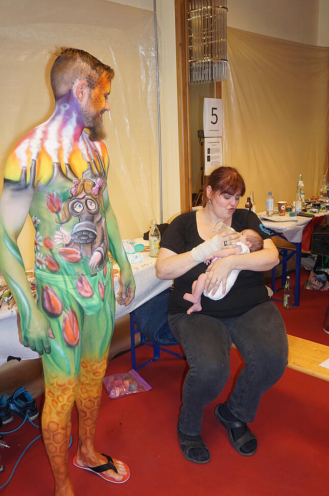 Bild 3: Bilder vom 7. Bodypainting Festival in Titisee