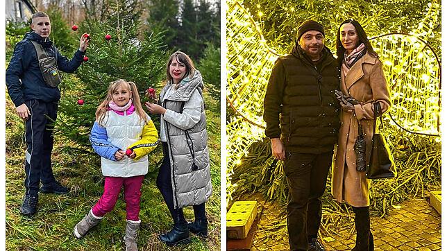 Weihnachten ist in der Ukraine ein opulentes Familienfest. Wegen des Krieges feiern die in Waldshut und Dogern lebenden Ukrainerinnen ...