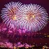 (Archivbild von 2023) Das musiksynchrone Feuerwerk ist Höhepunkt des Konstanzer Seenachtfestes, das am Samstag, 10. August 2024, erneut ...