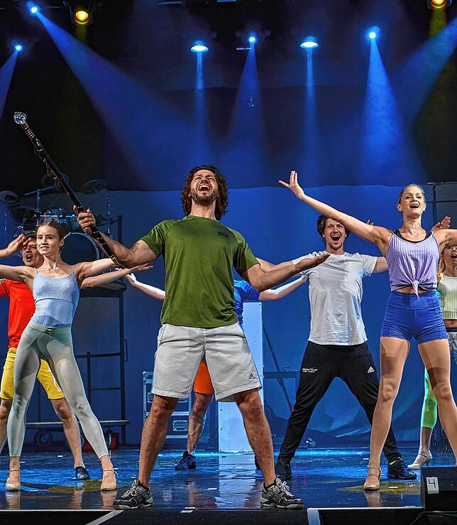 Bild 3: Bilder von den Proben im Gloria Theater zum neuen Musical Tommy Tailors Traumfabrik