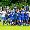 Überschäumende Freude beim FV/DJK St. Georgen, der das Spitzenspiel gegen die SG Mönchweiler/Peterzell mit 2:1 gewann.