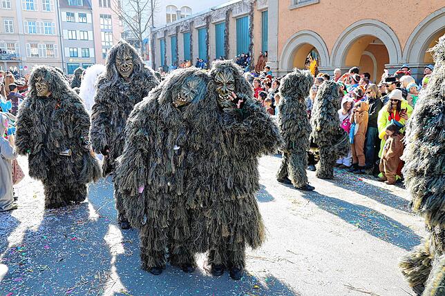 Bild 36: Konstanzer Fasnachtsumzug 2025: Die besten Bilder aus der Altstadt