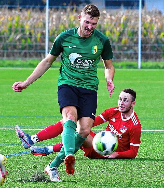 Blitzschnell: Phil Sailer erzielte beim 6:1 des SV Herten gegen den FC Erzingen das schnellste Joker-Tor der Saison, traf zwei Minuten ...