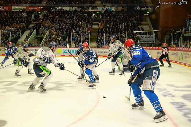 Bild 18: Fans, fliegende Fäuste und Feiern &ndash; Bilder vom 5:1 der Wild Wings gegen Straubing
