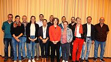 Die Kandidaten für die Gemeinderatswahl sind (von links): Andreas Faschian, Marie-Rosa Wolber, Wolfgang Jehle, Christina Ernst, Raimund ...