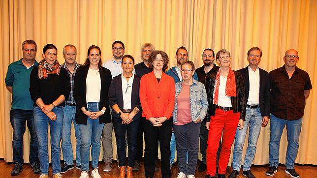 Die Kandidaten für die Gemeinderatswahl sind (von links): Andreas Faschian, Marie-Rosa Wolber, Wolfgang Jehle, Christina Ernst, Raimund ...