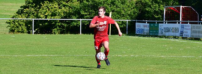 Erstes Saisontor: Timo Vogt steuerte den zweiten Treffer für den FC Schlüchttal beim 3:0-Sieg im Kellerduell gegen den FC Wallbach bei.