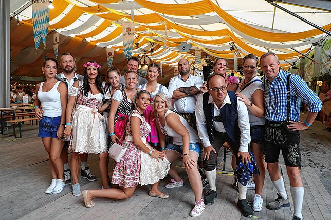 Diese Gruppe aus Hegau wird sich in diesem Jahr nicht in Konstanz auf dem Festgelände treffen können.