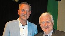 Josef Vogt, rechts