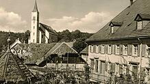 Der Hotzenwald (hier ein Archivbild von Rickenbach aus den 1940er Jahren) galt zwischen 1937 und den 50er Jahren als Notstandsgebiet.
