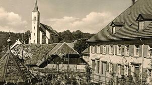 Der Hotzenwald (hier ein Archivbild von Rickenbach aus den 1940er Jahren) galt zwischen 1937 und den 50er Jahren als Notstandsgebiet.
