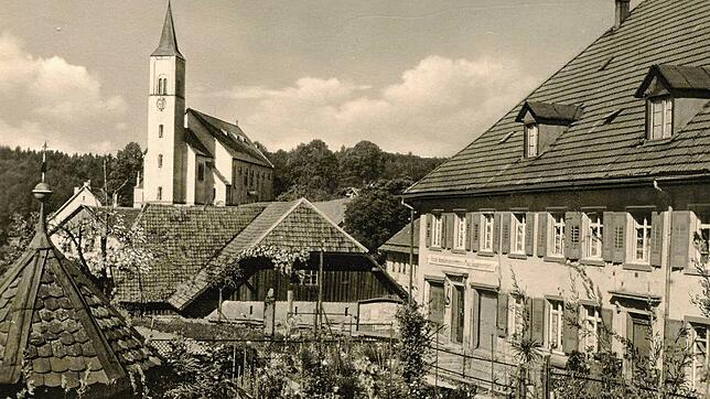 Der Hotzenwald (hier ein Archivbild von Rickenbach aus den 1940er Jahren) galt zwischen 1937 und den 50er Jahren als Notstandsgebiet.