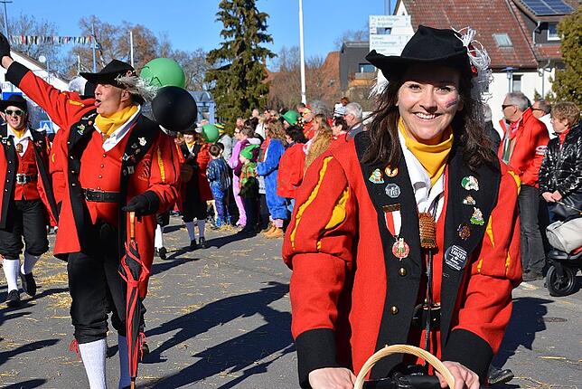 Bild 34: Bilder vom Narrentreffen der Urviecher-Zunft Bad Dürrheim: Großer Festumzug (1)