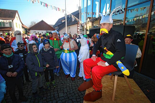 Bild 15: Bilder vom Rathaussturm in Frickingen