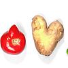 Obst und Gemüse, das nicht perfekt gewachsen ist, nennt man Misfits – Außenseiter.