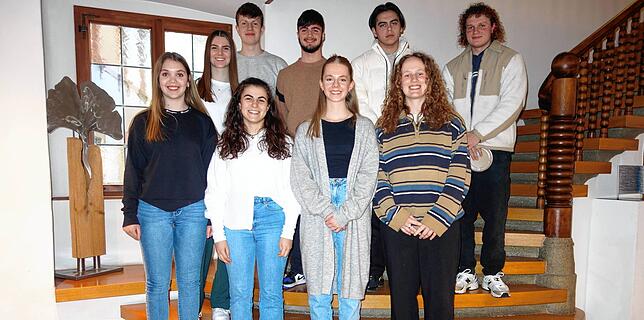 Das ist der neue Jugendgemeinderat von Engen: Emily Steiner (von links), Alexa Stärk, Patrick Pardyla, Gioia Rosa Verchio, Philipp ...