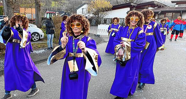 Bild 22: So schön war die gemeinsame Straßenfasnet in Oberlauchringen