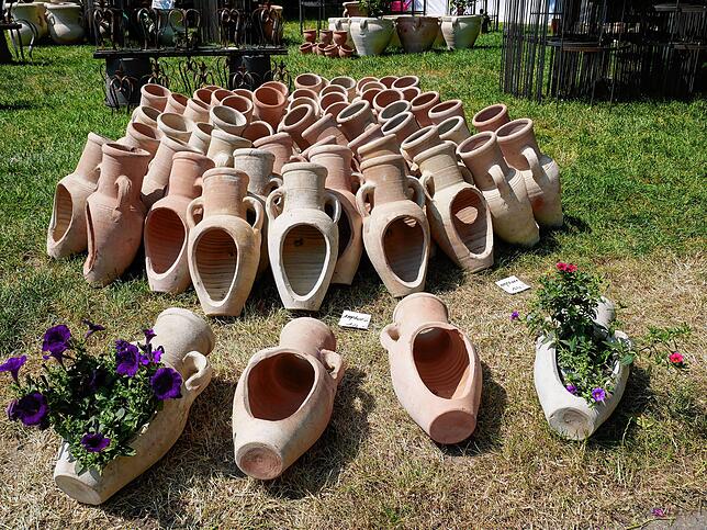 Impressionen von der Gartenlust-Ausstellung im Park von Schloss Schönau