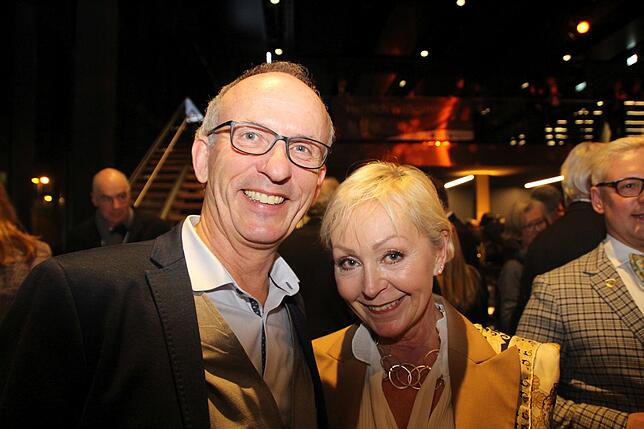 Gerhard Stähle von Gerhard Stehle Laserschweißtechnik in Villingen und seine Frau Cornelia Adolph-Rombach.&bdquo;Ich erwarte von 2020, ...