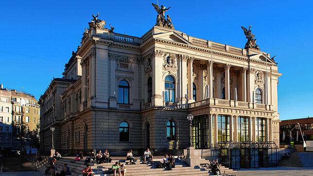 Das Zürcher Opernhaus.