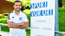 Zuversichtlich: Sportchef Mehmet Yilmaz freut sich beim SV Blau-Weiß Murg auf die neue Saison mit dem zurück gekehrten Torjäger Jason ...