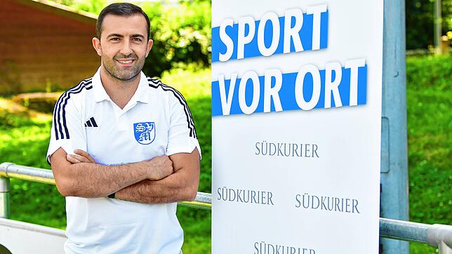 Zuversichtlich: Sportchef Mehmet Yilmaz freut sich beim SV Blau-Weiß Murg auf die neue Saison mit dem zurück gekehrten Torjäger Jason ...