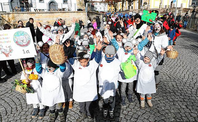 Bild 16: Donaueschingen: Kinderumzug zum Schmutzigen Donnerstag begeistert die Stadt – Bilder!