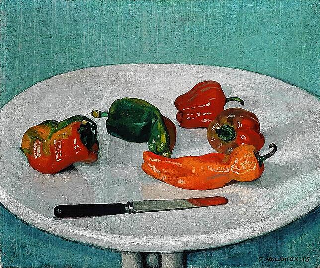 Félix Vallotton: „Poivrons rouges“ (1915).