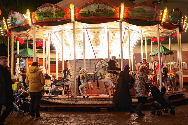 Bild 2: So schön ist der Weihnachtsmarkt: Wir haben die ersten Fotos – inklusive Drohnenaufnahmen