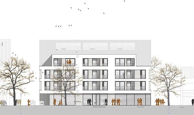 So soll der Neubau des Trapp-Hauses aussehen.