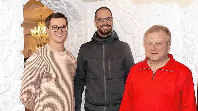Der neue Vorstand des Fördervereins Wildgehege: Nils Hungeling, Diethard Rüger und Klaus Dudarewitsch (von links). Bild: Susanne Filz