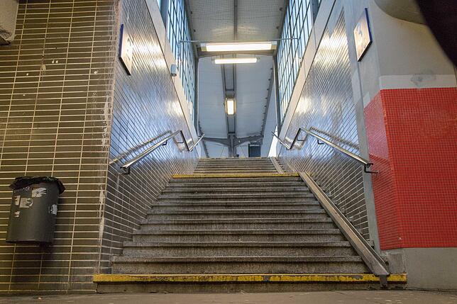 Den Bahnhof in Waldshut empfinden die Jugendlichen als schmuddelig.