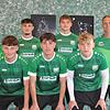 Die neuen Trainer und Spieler beim FC Bräunlingen: (hinten von links) Co-Trainer Thomas Minzer, Marcel Breuer, Michael Schmid, Chefcoach ...