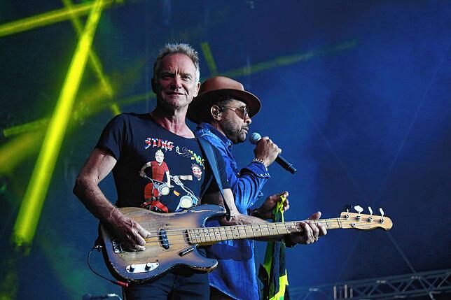 Sting hat 2011 und 2018 ein Salem Open Air gespielt. Vor sechs Jahren gemeinsam mit Shaggy.