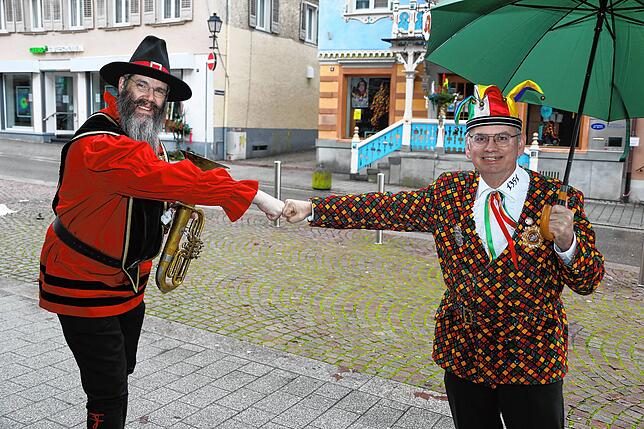 Bild 6: So launig war die Ordensverleihung des Narrengerichts zu Stocken trotz Corona-Bedingungen