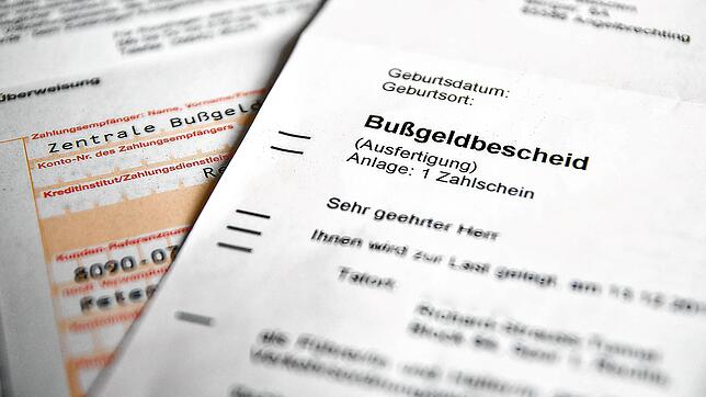 Bußgeldbescheide zu ignorieren, ist keine gute Idee.