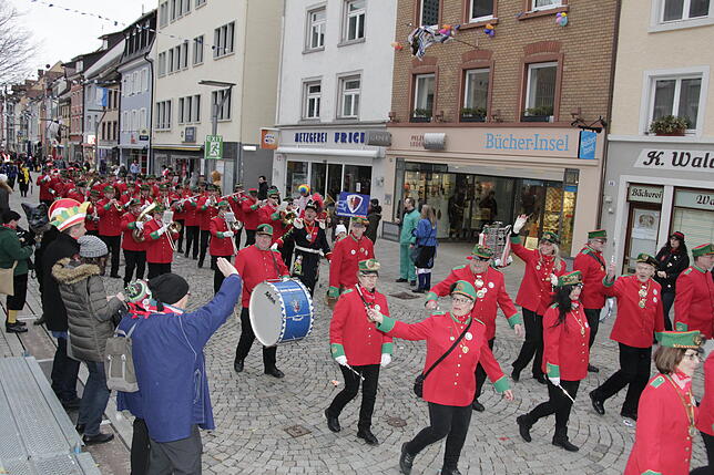 Bild 23: Bilder vom Umzug der Katzenmusik am Montagmorgen