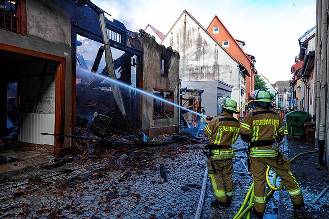 Bild 13: Der Großbrand in Villingen in Bildern: So schlimm wütete das Feuer in der Innenstadt