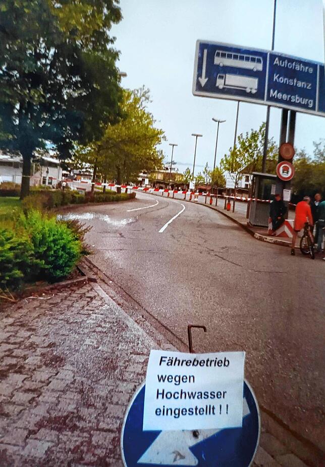 Bild 22: Hochwasser am Bodensee 1999: Diese Leserbilder zeigen das Ausmaß in Konstanz