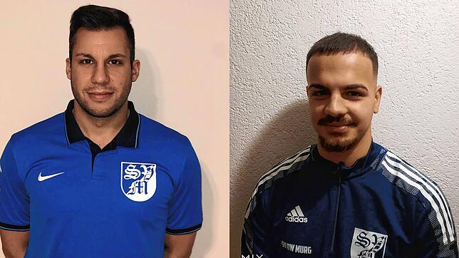 Zurück: Giuseppe Ciurca (links) und Nurettin Demir kehren zum SV BW Murg zurück.