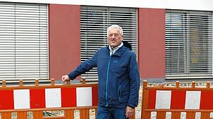 „Das war schon herausfordernd, aber ich habe das sehr gerne gemacht“, sagt Ortsvorsteher Helmut Straub, der die Erneuerung der Ortsmitte ...