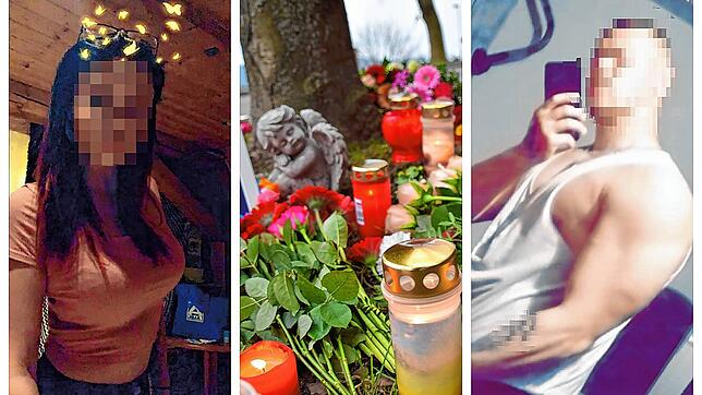 Zwei Selfies aus glücklichen Tagen: Sabrina P. und ihr Freund haben in sozialen Netzwerken viele Bilder von sich veröffentlicht. Während ...
