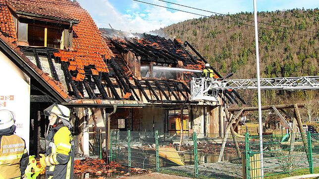 In einem Ortsteil von St. Blasien ist am Diensagvormittag ein Feuer ausgebrochen.